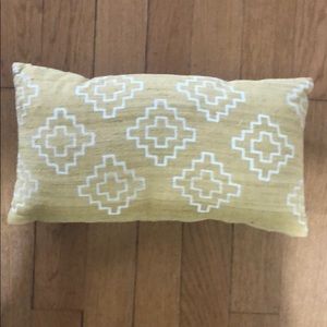 West Elm Throw Pillow and Insert - 21” x 12”